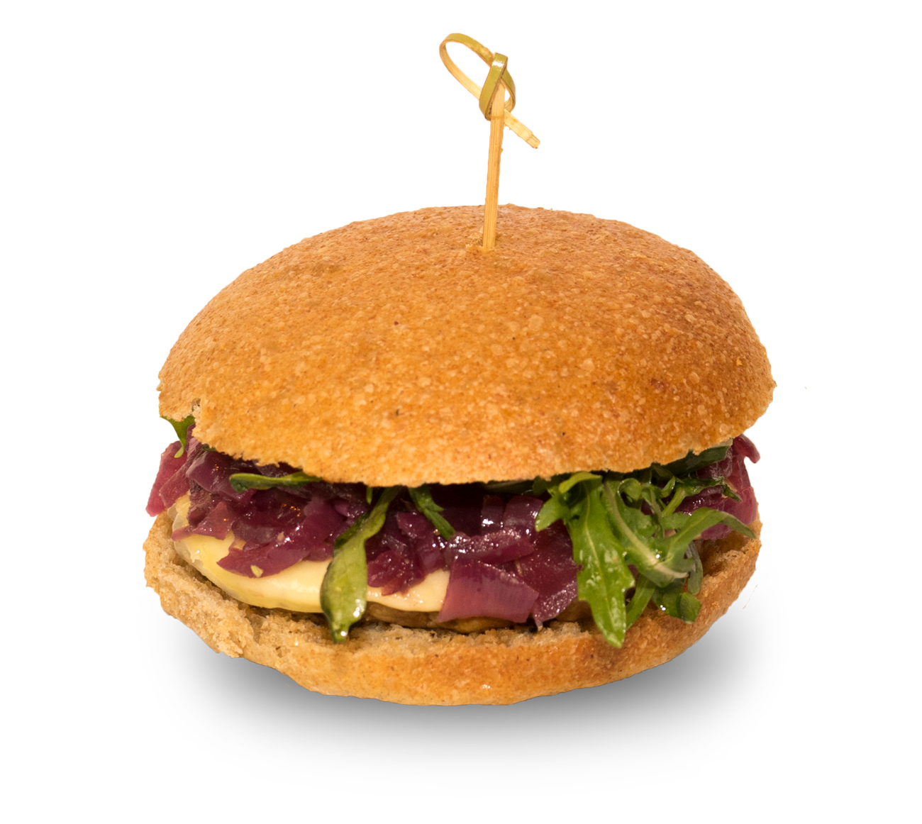 Pentagon, panino con hamburger di cavallo, cipolla in agrodolce cotta, provola e rucola, salsa vinegrette. Pentagon, panino con hamburger di cavallo, cipolla in agrodolce cotta, provola e rucola, salsa vinegrette.